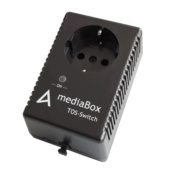 Frontansicht mediaBox TOS-Switch